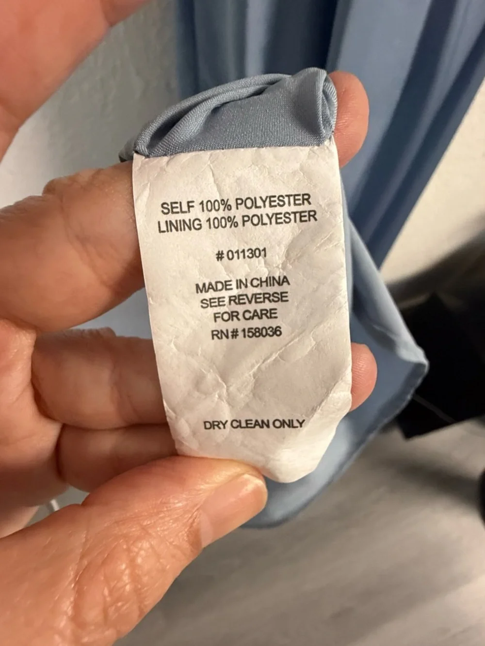 Birdy Grey Dusty Blue Satin Maxi Dress - Size M - Formal/Bridesmaid - Picture 10 of 11